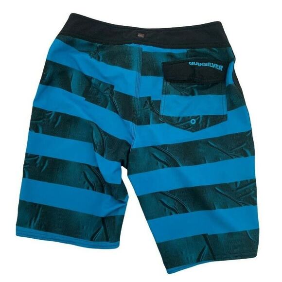 Quiksilver Cypher Series Short Mens Size 28 4-Way Stretch Drawstring Boardshorts - Picture 4 of 7